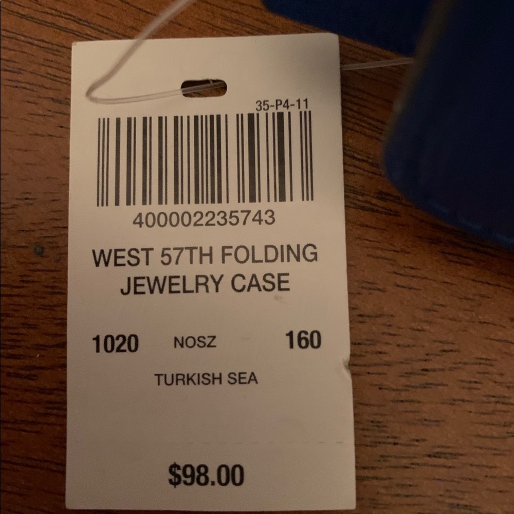 Henri Bendel West 57th Folding Jewelry Case NWT - Picture 2 of 8